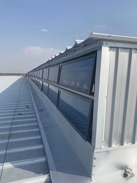 側(cè)開型電動采光排煙天窗